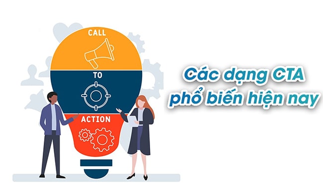 Các dạng CTA button phổ biến